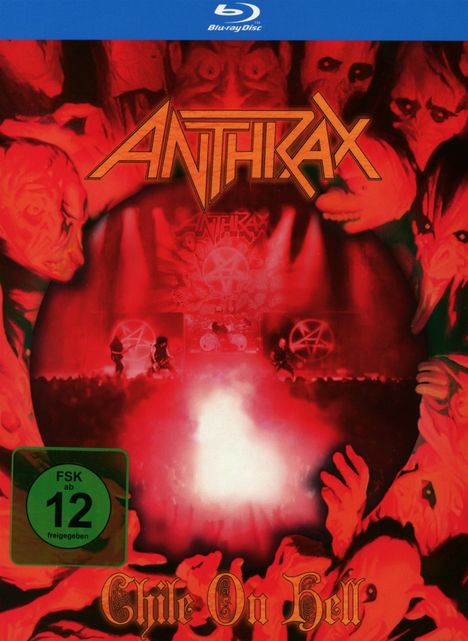 Anthrax: Chile On Hell (Limited Edition), 1 Blu-ray Disc und 2 CDs