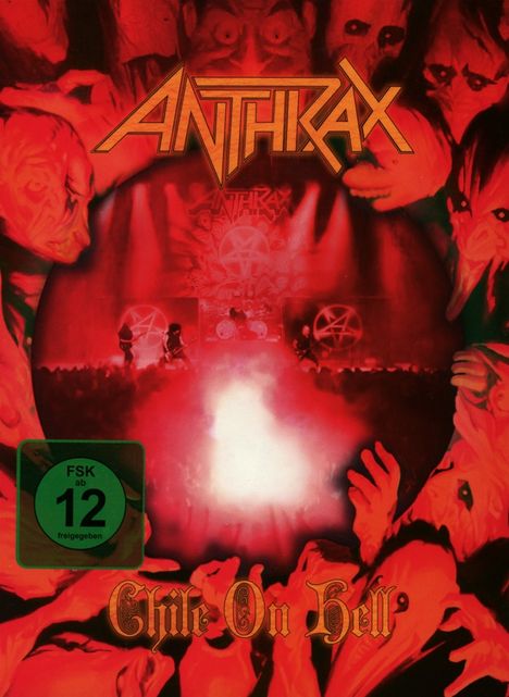 Anthrax: Chile On Hell (Ltd. Edition) (DVD + 2CD), 1 DVD und 2 CDs