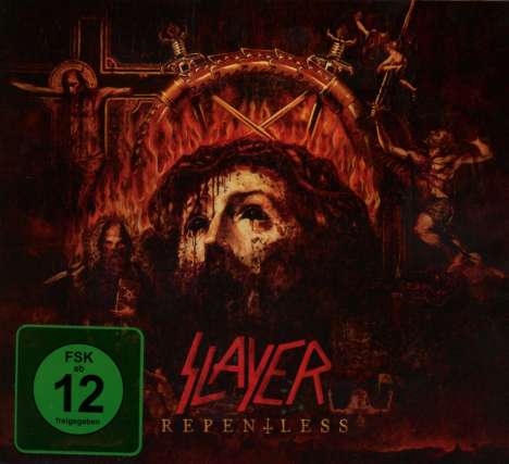 Slayer: Repentless (Limited Edition), 1 CD and 1 DVD