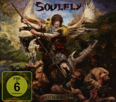 Soulfly: Archangel (Limited Edition) (CD + DVD), 1 CD und 1 DVD