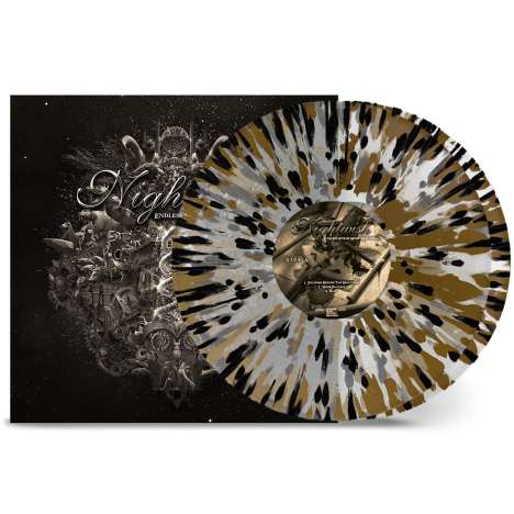 Nightwish: Endless Forms Most Beautiful (Clear Gold Black Splatter Vinyl), 2 LPs