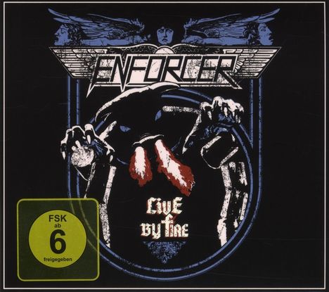 Enforcer: Live By Fire (Limited Edition), 1 CD und 1 DVD