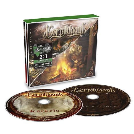 Korpiklaani: Karkelo / Korven Kuningas (Nuclear Blast 2 For 1 Series), 2 CDs