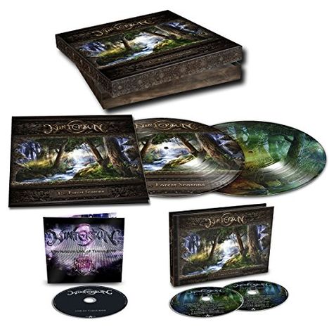 Wintersun: The Forest Seasons (Box-Set) (Limited-Edition) (Picture Disc), 2 LPs und 3 CDs