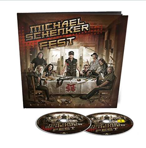 Michael Schenker: Resurrection (Earbook), 1 CD und 1 DVD