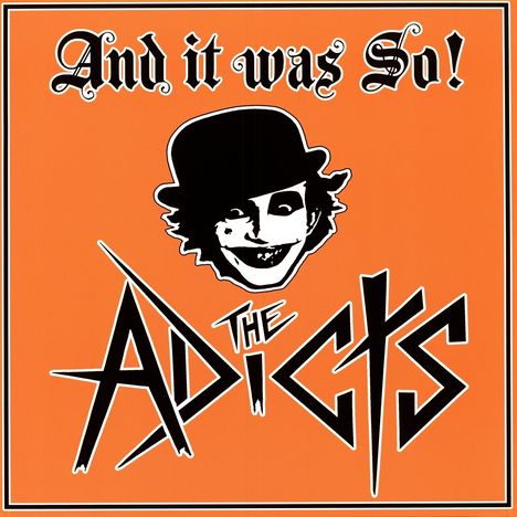 The Adicts: And It Was So!, LP