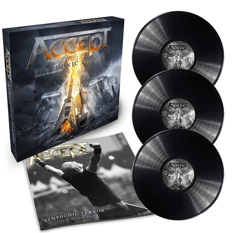 Accept: Symphonic Terror: Live At Wacken 2017 (Limited-Edition-Box-Set), 3 LPs