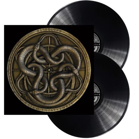 Meshuggah: Catch Thirtythree (Re-release) (remastered) (Limited-Edition), 2 LPs