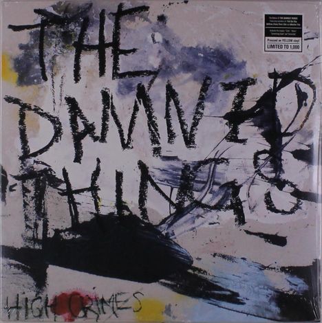 The Damned Things: High Crimes (Limited-Edition) (Yellow Vinyl), LP