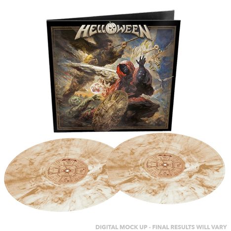 Helloween: Helloween (Limited Edition) (Brown/Cream Marble Vinyl), 2 LPs