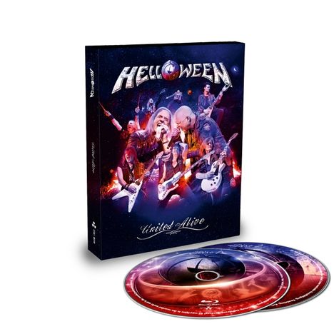 Helloween: United Alive In Madrid (Limited Edition), 2 Blu-ray Discs