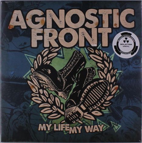 Agnostic Front: My Life My Way (Limited Edition) (Clear/Green Splatter Vinyl), LP