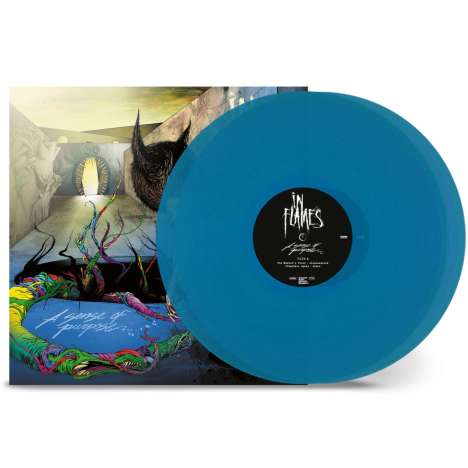 In Flames: A Sense Of Purpose / The Mirror's Truth EP (remastered) (180g) (Limited Edition) (Transparent Ocean Blue Vinyl), 2 LPs