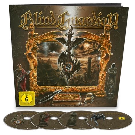 Blind Guardian: Imaginations From The Other Side (Live) (25th Anniversary) (Earbook), 3 CDs und 1 Blu-ray Disc