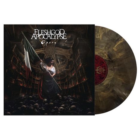 Fleshgod Apocalypse: Opera (Copper/Black Marbled Vinyl), LP