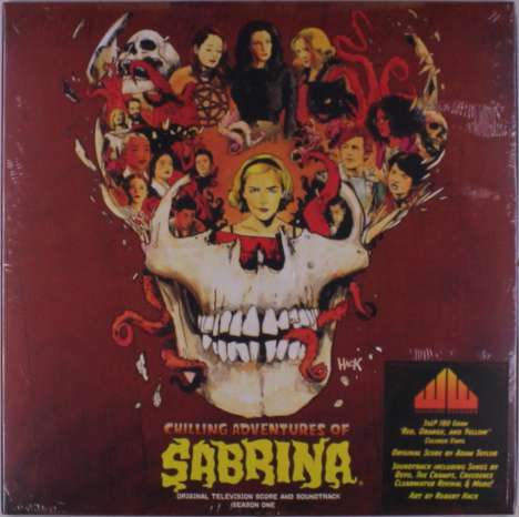 Adam Taylor: Filmmusik: Chilling Adventures Of Sabrina (Original Television Score And Soundtrack Season One) (180g) (Red, Orange &amp; Yellow Vinyl), 3 LPs