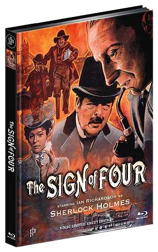 The Sign of Four (Blu-ray &amp; DVD im Mediabook), 1 Blu-ray Disc und 1 DVD