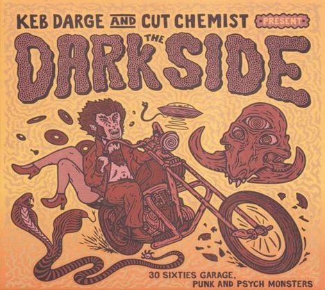 Keb Darge &amp; Cut Chemist Present - The Dark Side: 30 Sixites Garage, Punk And Psych Monsters, CD