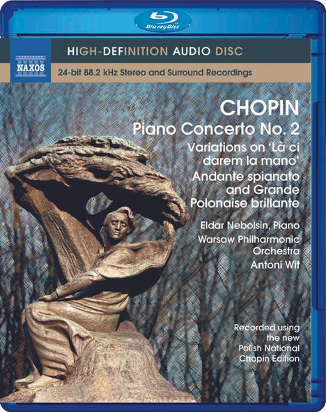 Frederic Chopin (1810-1849): Klavierkonzert Nr.2, Blu-ray Audio