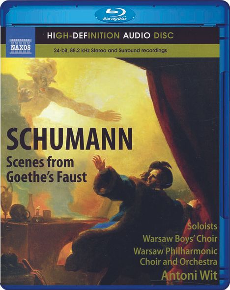 Robert Schumann (1810-1856): Szenen aus Goethes Faust, Blu-ray Audio