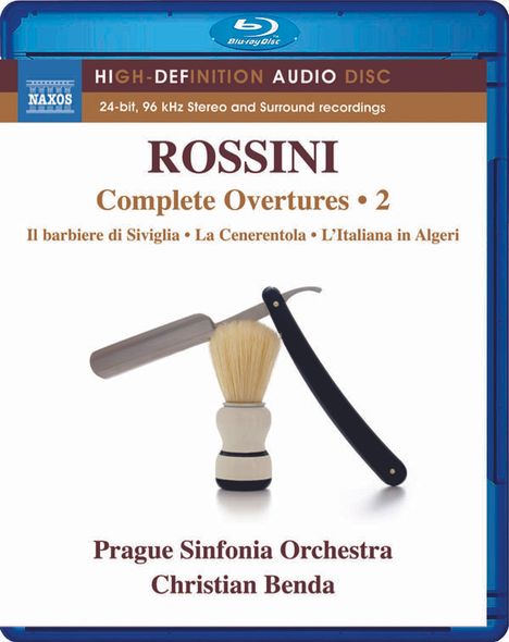 Gioacchino Rossini (1792-1868): Sämtliche Ouvertüren Vol.2 (Blu-ray Audio), Blu-ray Audio