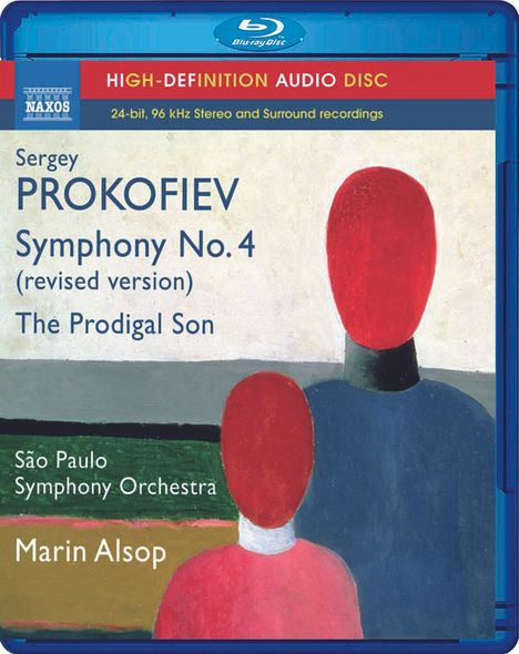 Serge Prokofieff (1891-1953): Symphonie Nr.4, Blu-ray Audio