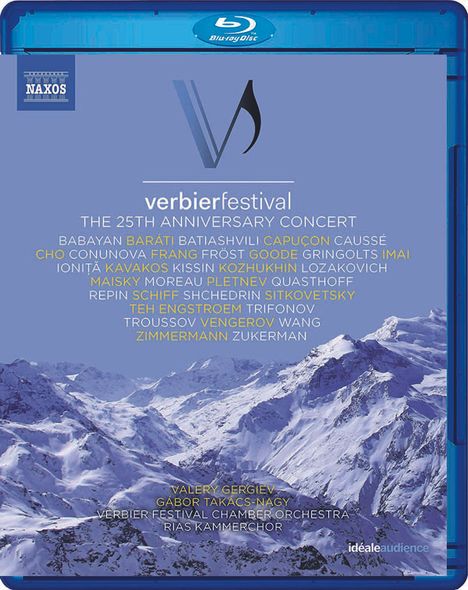 Verbier Festival - The 25th Anniversary Concert, Blu-ray Disc