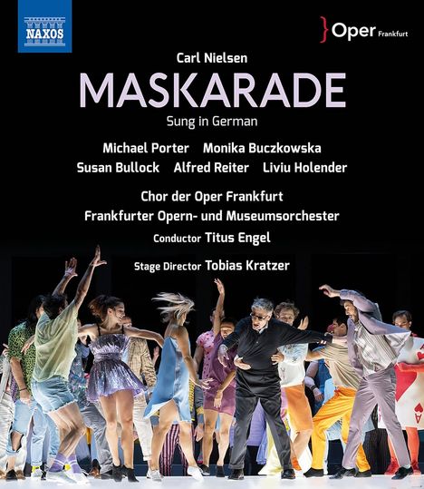 Carl Nielsen (1865-1931): Maskarade (in deutscher Sprache), Blu-ray Disc