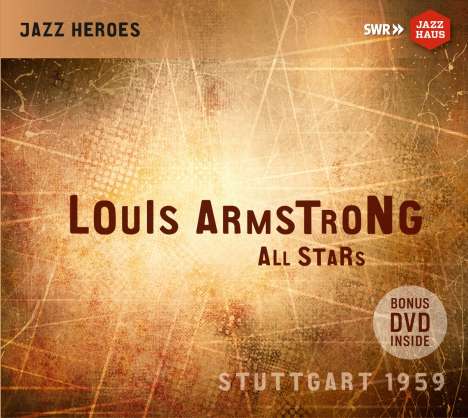 Louis Armstrong (1901-1971): Louis Armstrong All Stars: Stuttgart 1959, 1 CD und 1 DVD