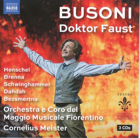 Ferruccio Busoni (1866-1924): Doktor Faust, 3 CDs