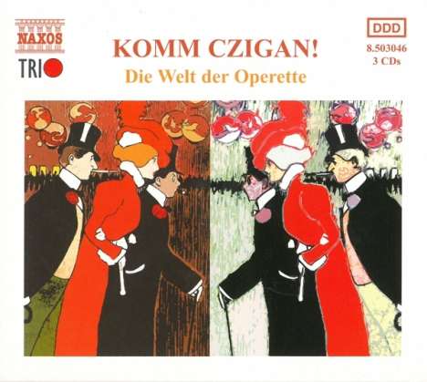 Komm Czigan! - Die Welt der Operette, 3 CDs