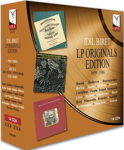 Idil Biret - LP Originals Edition, 14 CDs