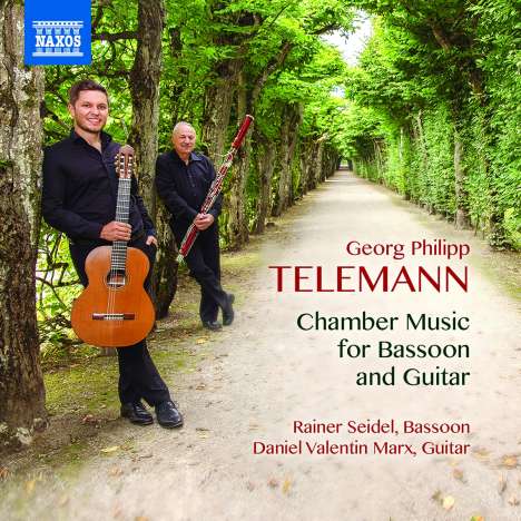 Georg Philipp Telemann (1681-1767): Kammermusik für Fagott &amp; Gitarre, CD