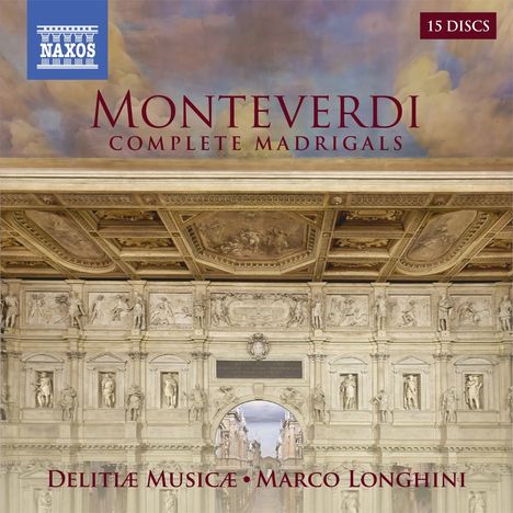 Claudio Monteverdi (1567-1643): Madrigali Libri I-IX (Gesamtaufnahme), 15 CDs