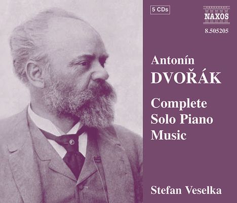 Antonin Dvorak (1841-1904): Sämtliche Klavierwerke, 5 CDs