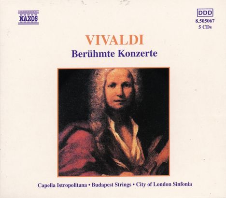 Antonio Vivaldi (1678-1741): Concerti op.8 Nr.1-12 "Il Cimento...", 5 CDs