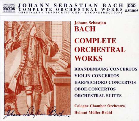 Johann Sebastian Bach (1685-1750): Das Orchesterwerk, 8 CDs