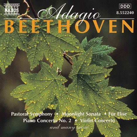 Beethoven-Adagios, CD