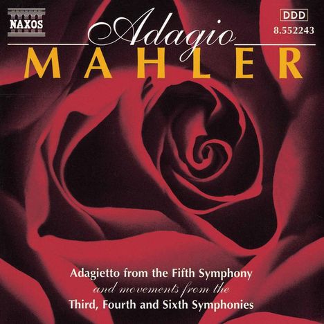Gustav Mahler (1860-1911): Berühmte Adagios, CD