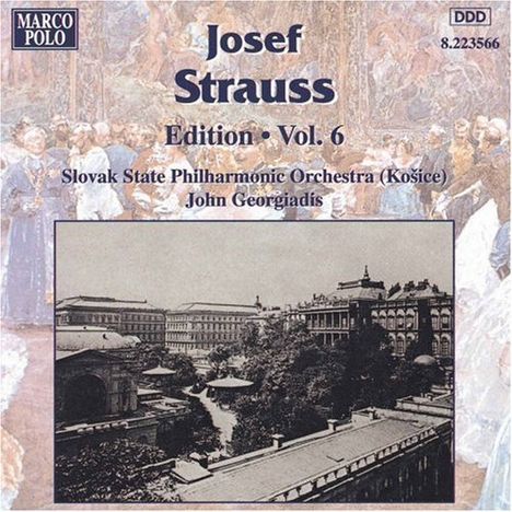 Josef Strauss (1827-1870): Joseph Strauss Edition Vol.6, CD