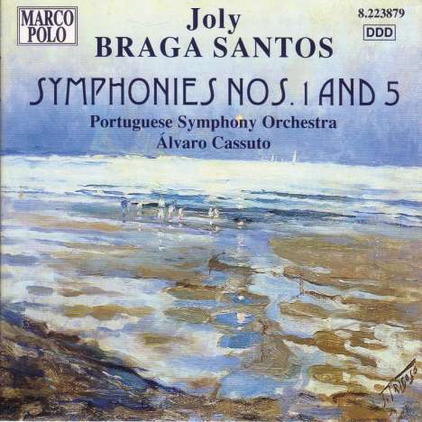 Joly Braga Santos (1924-1988): Symphonien Nr.1 &amp; 5, CD