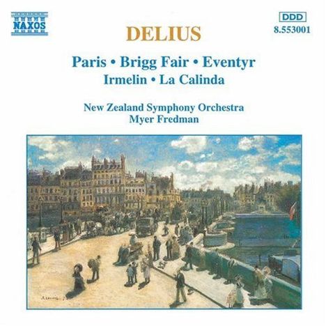 Frederick Delius (1862-1934): Orchesterwerke, CD