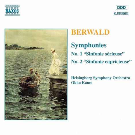 Franz Berwald (1796-1868): Symphonien Nr.1 &amp; 2, CD