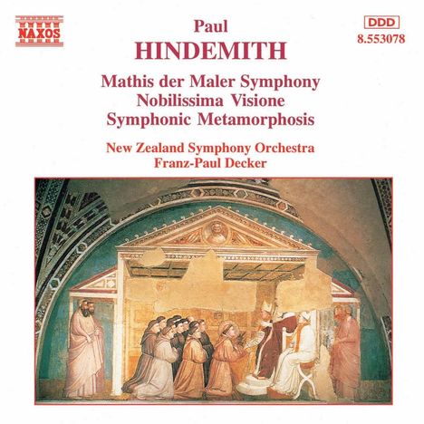 Paul Hindemith (1895-1963): Symphonie "Mathis der Maler", CD