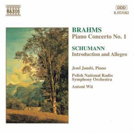 Johannes Brahms (1833-1897): Klavierkonzert Nr.1, CD