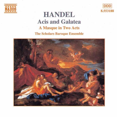 Georg Friedrich Händel (1685-1759): Acis und Galatea (1716), CD