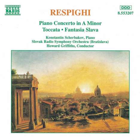 Ottorino Respighi (1879-1936): Klavierkonzert a-moll, CD