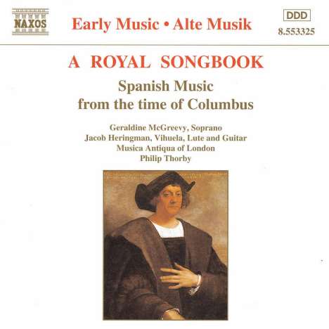 A Royal Songbook - Spanish Music from the time of Columbus, CD