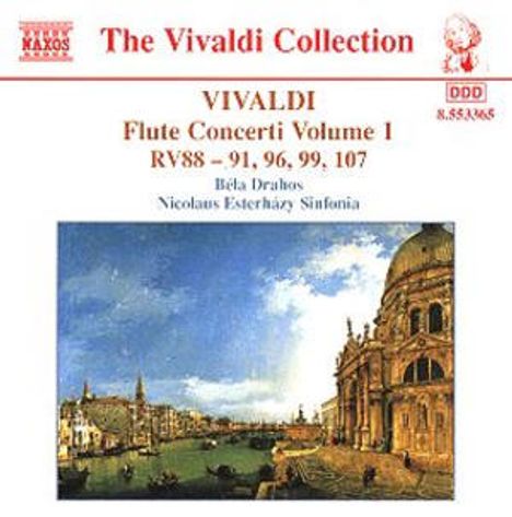 Antonio Vivaldi (1678-1741): Flötenkonzerte Vol.1, CD
