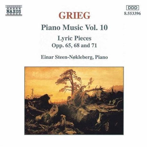 Edvard Grieg (1843-1907): Klavierwerke Vol.10, CD